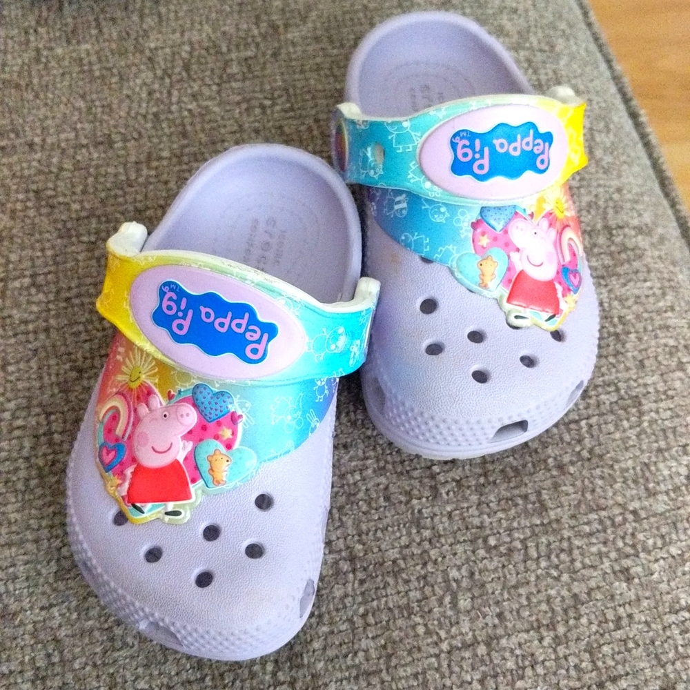 Peppa Pig Crocs 6c